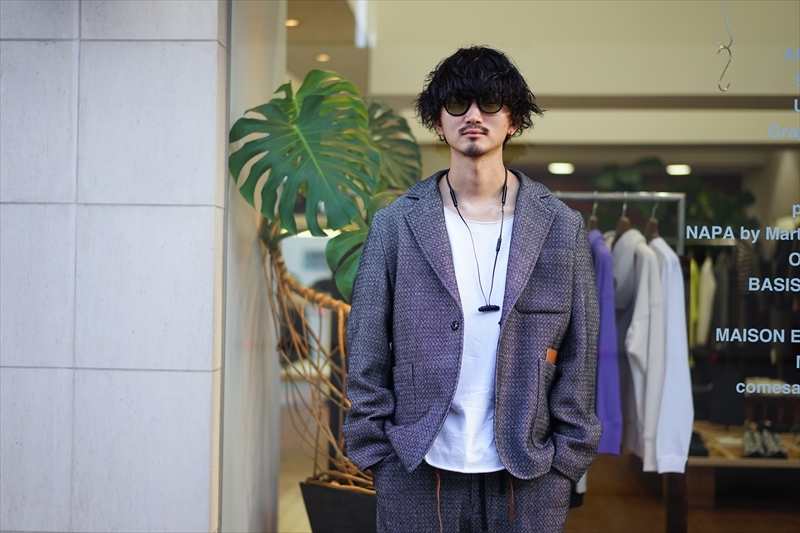 SUNSEA(サンシー)20AW Collectionの新作、SLAM DUNK JACKET/WHITE BK