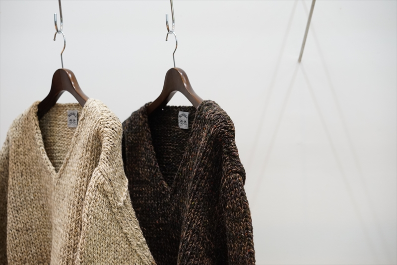 SUNSEA(サンシー)20AW Collectionの新作、SUNSEAはじめての手編み 