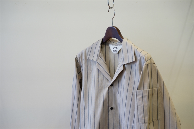 SUNSEA(サンシー)20AW Collectionの新作、BEIGE BK STRIPE GIGOLO