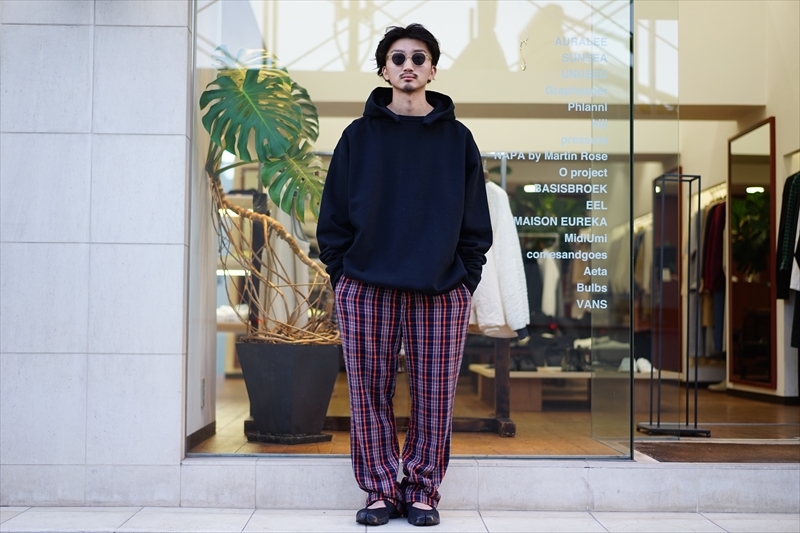 UNUSED(アンユーズド)20AW Collectionの新作、Lambs Wool Check Pants ...