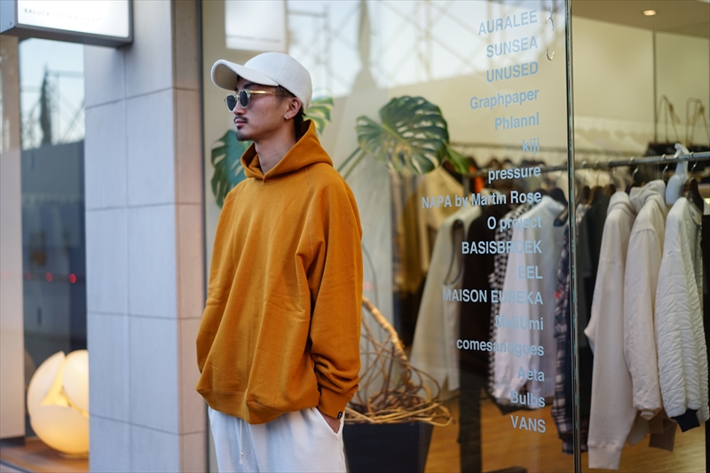 Graphpaper(グラフペーパー)20AW Collectionの新作、LOOPWHEELER for