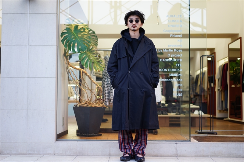 auralee 20aw Twill long coat - アウター