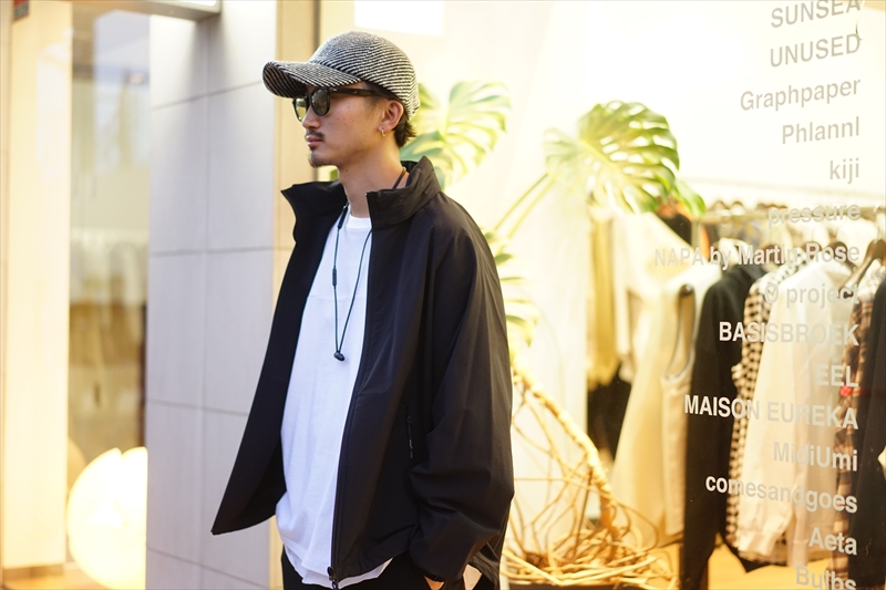I(アイ)20AW Collectionの新作、Wind Breaker/Blackのご紹介です 