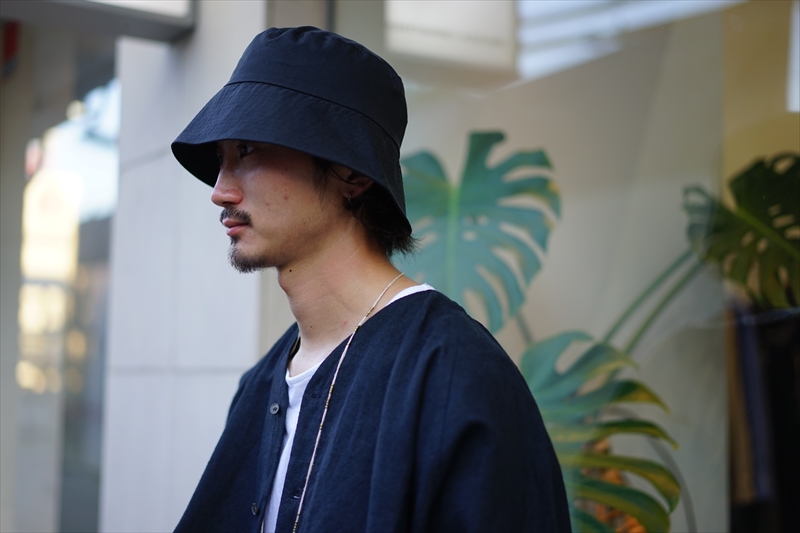 帽子 COMESANDGOES high count rubber cloth cap comesandogoes(カムズアンドゴーズ)20AW Collectionの新作、High Count