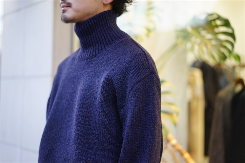 AURALEE(オーラリー)20AW Collectionの新作、Camel Wool Mix Knit