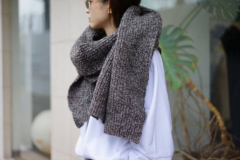 メンズoproject 18aw knitted scarf - マフラー