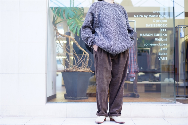 メゾンエウレカ MAISON EUREKA リメイクコーデュロイvintage MAISON EUREKA(メゾンエウレカ)for women20A/WCollectionの新作