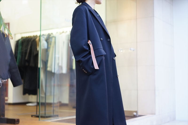 美品】sunsea DOUBLE BREASTED COAT-