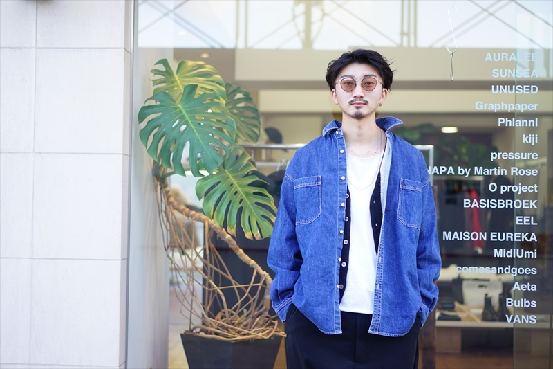 Graphpaper(グラフペーパー)21SS Collectionの新作、Denim