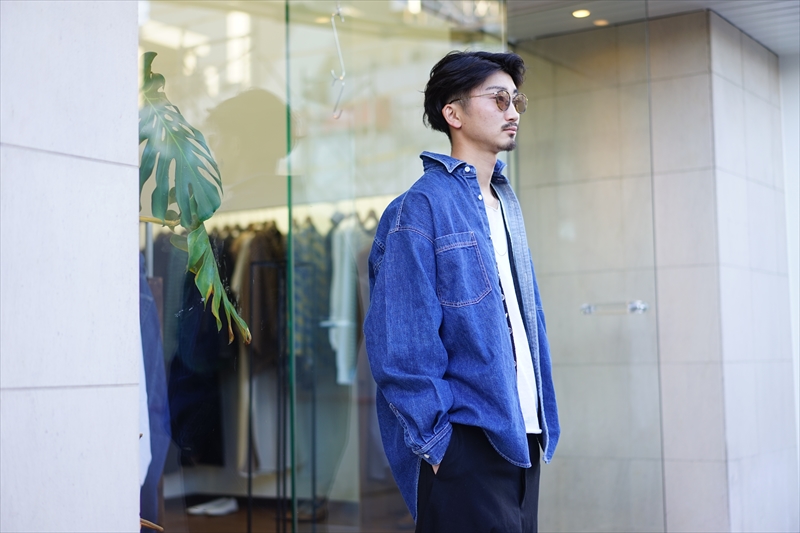 Graphpaper(グラフペーパー)21SS Collectionの新作、Denim