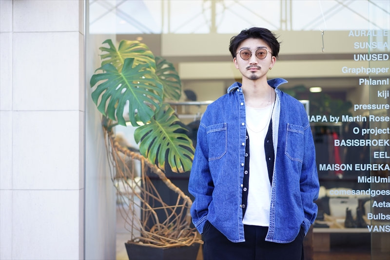 Graphpaper(グラフペーパー)21SS Collectionの新作、Denim