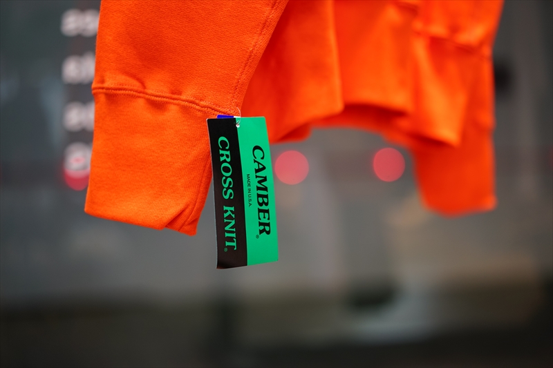 gourmet jeans(グルメジーンズ)Camber Crew Sweat/Orange/を使った 