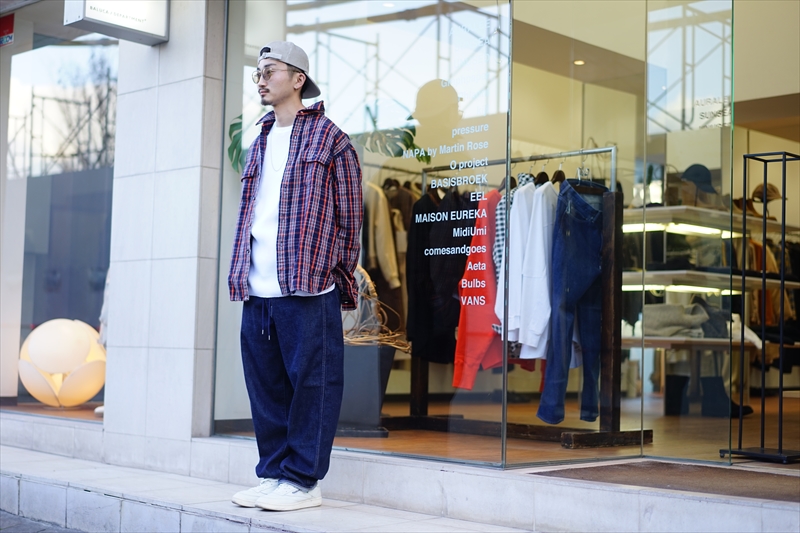 Graphpaper(グラフペーパー)21SS Collectionの新作、Denim 5Pocket