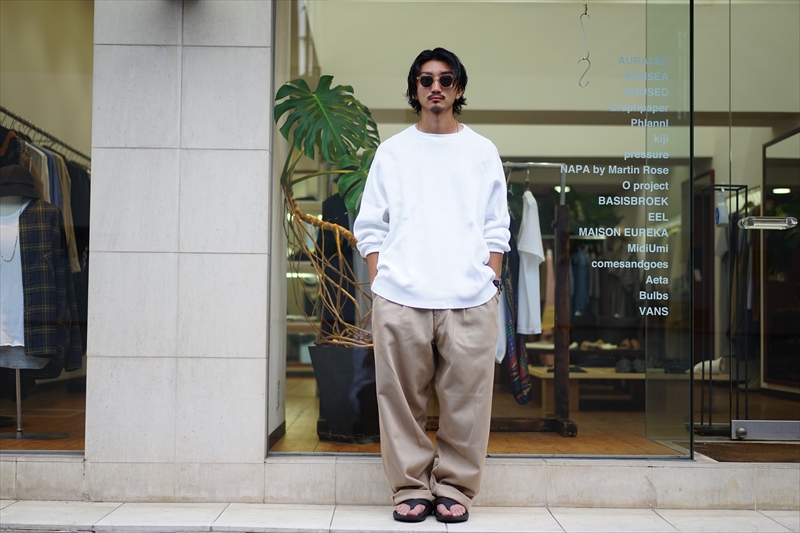 Graphpaper(グラフペーパー)21SS Basic Collectionの新作、Hard Twill