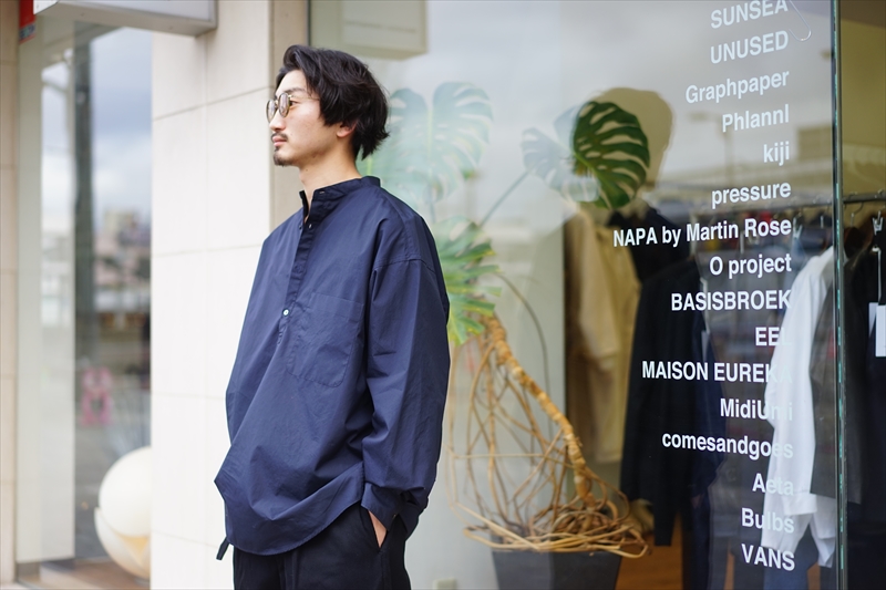Graphpaper(グラフペーパー)21SS Basic Collectionの新作、Broad  