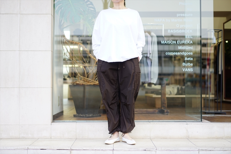 腿幅380㎝AURALEE / LIGHT FATIGUE PANTS