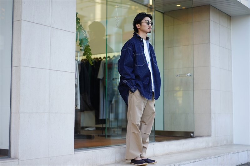 AURALEE(オーラリー)21SS Collectionの新作、Washed Finx Ripstop 