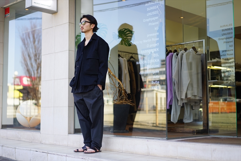 Graphpaper(グラフペーパー)21SS Collectionの新作、Stretch