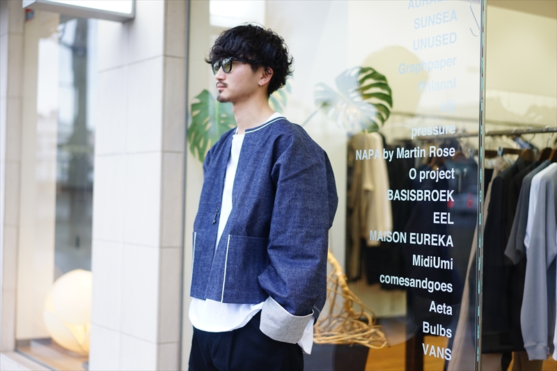 SUNSEA(サンシー)21SS Collectionの新作、 第七のブルゾン/Italy