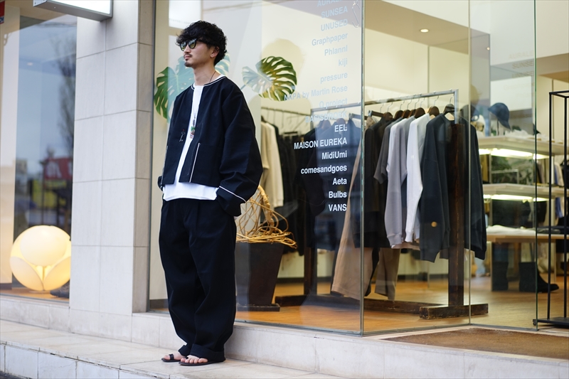 sunsea ブルゾン UNEVEN BLOG