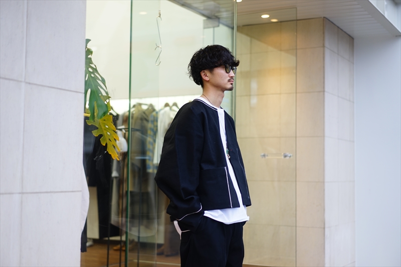 SUNSEA(サンシー)21SS Collectionの新作、 第七のブルゾン/Italy SUNSEA(サンシー)21SS Collectionの新作、 第七のブルゾン/Italy