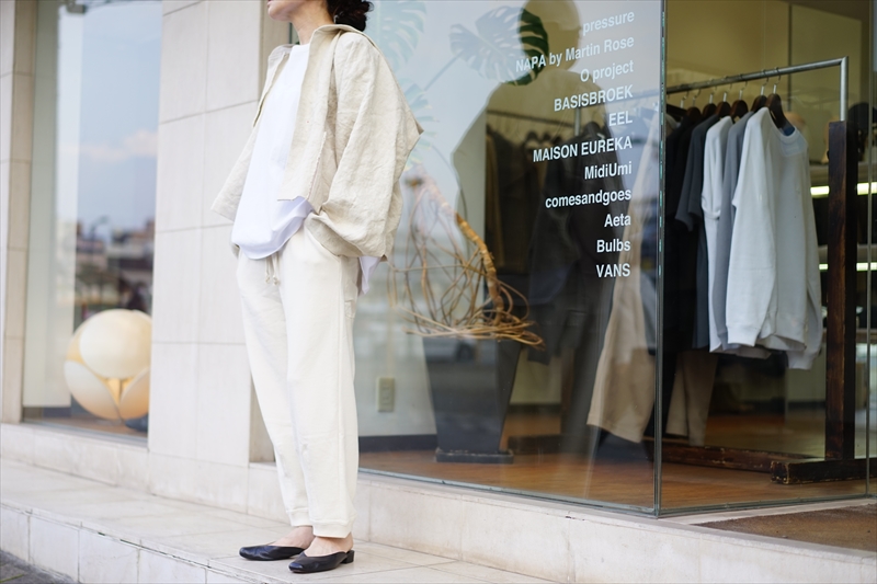 SUNSEA 第七のブルゾン・ヘンプ　natural サイズ3 美品 SUNSEA 第七のブルゾン・ヘンプ natural サイズ3 美品