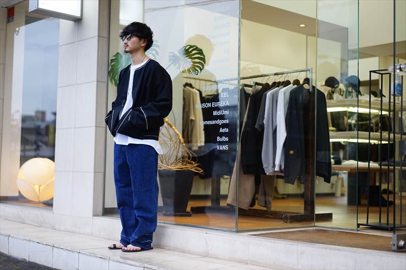 2021SS SUNSEA サンシー第7のブルゾン　サイズ2/デニムジャケット SUNSEA(サンシー)21SS Collectionの新作、第七のブルゾン(デニム