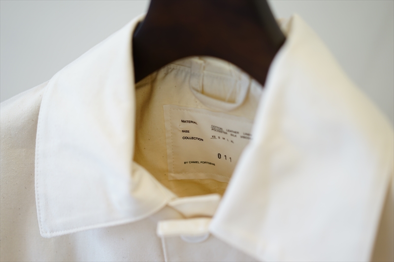 CAMIEL FORTGENS(カミエルフォートヘンス) Oversized Short Mackintosh