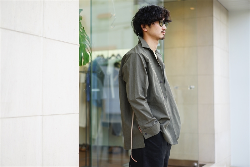 sunsea ジゴロシャツ 19ss-