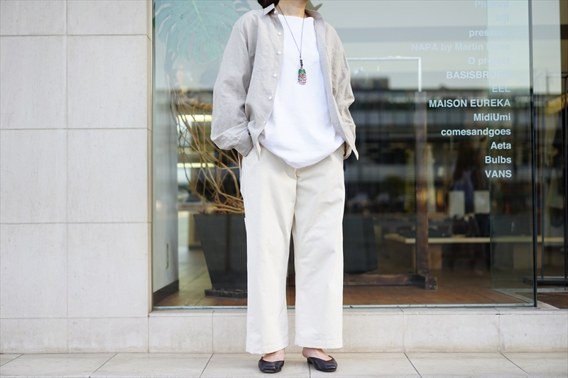 sunsea Johnny.d ホワイトシャツ 8032000903700_1.jpg?v=