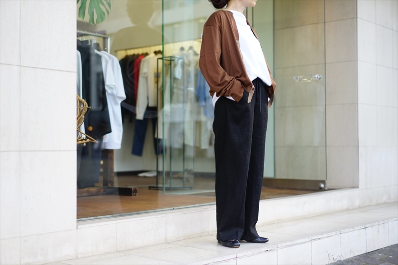 SUNSEA(サンシー)の新作、T-Shirt Customized Cardiganを使った
