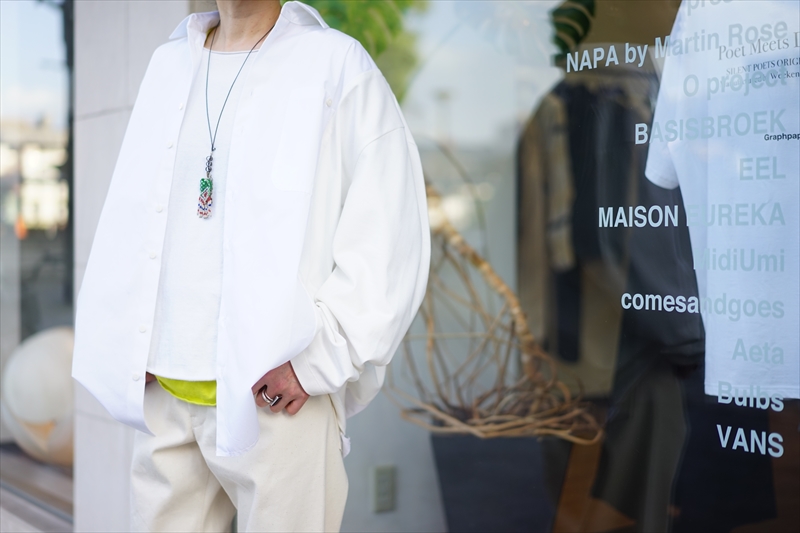 CAMIEL FORTGENS(カミエルフォートヘンス) 新作、 RESEARCH SHIRT TEE