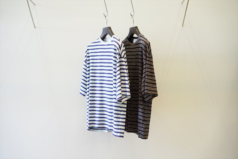 UNUSED 21ss Short sleeve border ボーダー - Tシャツ/カットソー(半袖