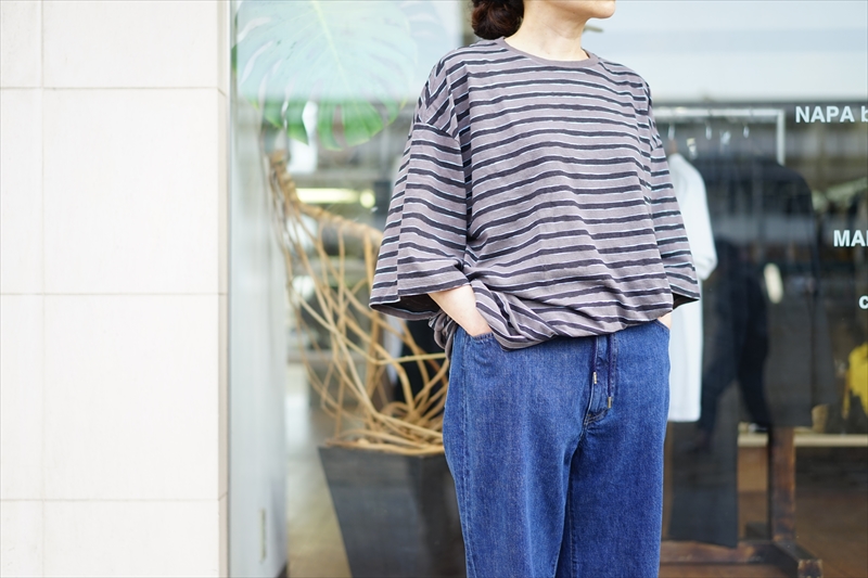 UNUSED(アンユーズド)Short Sleeve Border T-Shirt(US2021)/CHAROCAL×BLACKを使ったスタイルサンプルのご紹介です。 - 20210506_2469038.jpg UNUSED(アンユーズド)Short Sleeve Border T-Shirt(US2021)/CHAROCAL×BLACKを使ったスタイルサンプルのご紹介です。 - 20210506_2469038.jpg