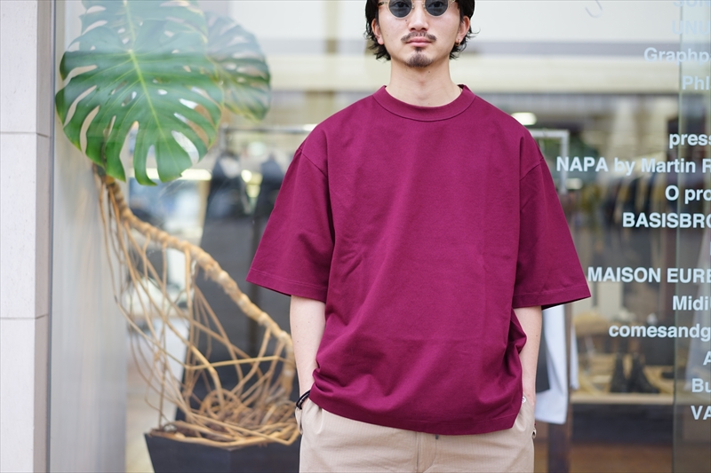 【即完売品】オーラリー スーパーファインコットンサルトシュリンクピケ AURALEE SUPER FINE COTTON SALT SHRINK PIQUE BI