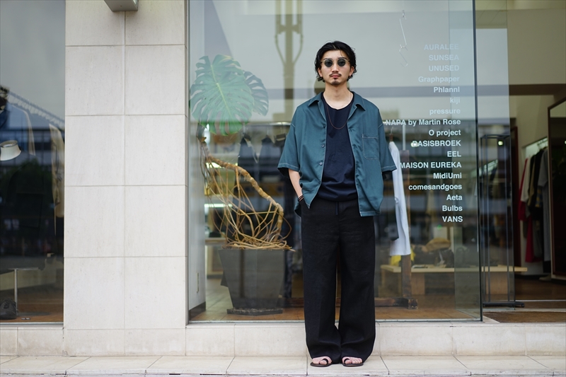 トップス UNUSED US1616 Rayon Open Collar Shirt UNUSED US1616 Rayon Open Collar Shirt - メルカリ