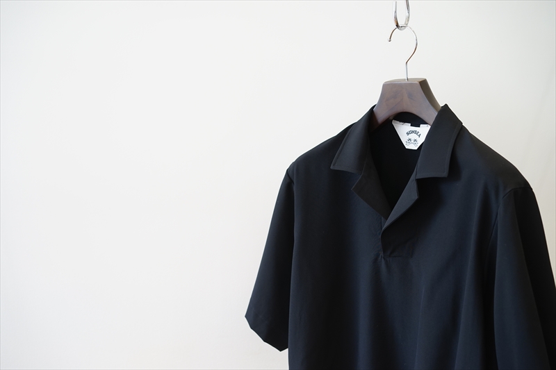 SUNSEA(サンシー)21SS Collectionの新作、SNM-Blue2 w/耳 POLO/SNM 
