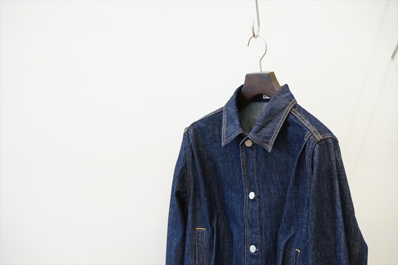 【AURALEE/オーラリー】HARD TWIST デニムブルゾン AURALEE HARD TWIST DENIM BLOUZON