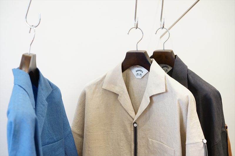 トップス SUNSEA / Joe.S.Linen Shirt sunsea Joe S.Linen Shirt/Blue