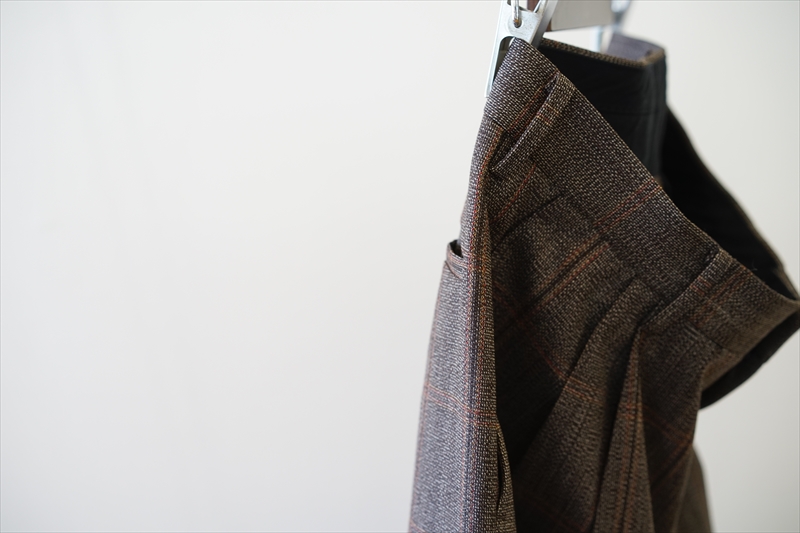 AURALEE(オーラリー)21AW Collectionの新作、BLUEFACED WOOL CHECK 