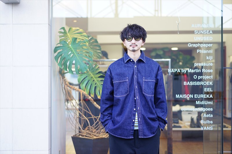 Graphpaper(グラフペーパー)21AW Basic Collectionの新作、Denim Graphpaper(グラフペーパー)21AW Basic Collectionの新作、Denim