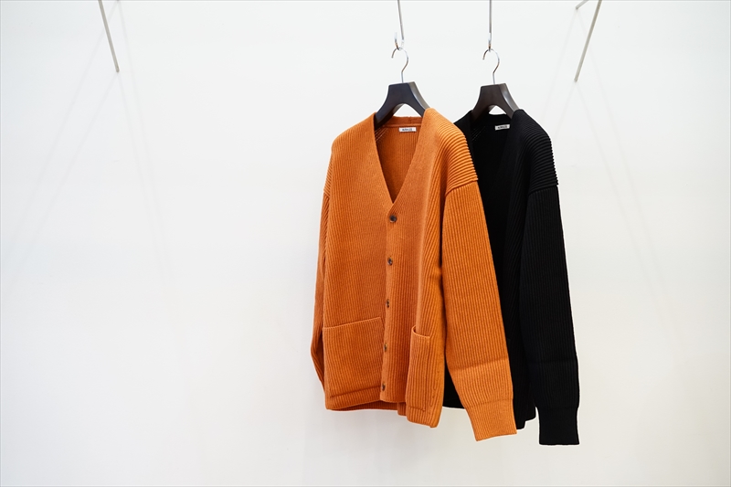 AURALEE 21AW SUPER FINE WOOL RIB カーディガン