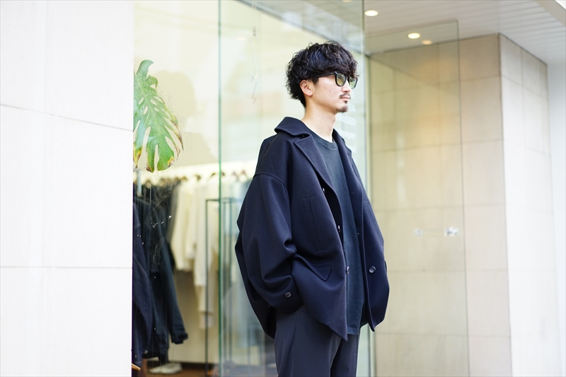 Graphpaper(グラフペーパー)21AW Collectionの新作、Wool Kersey Pea
