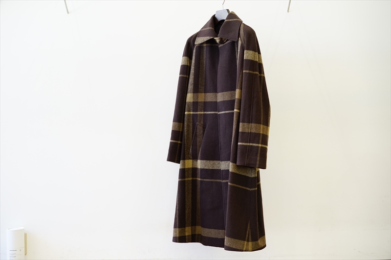 UNUSED(アンユーズド)の新作、Soutien Collar Coat(US2058)を使った 