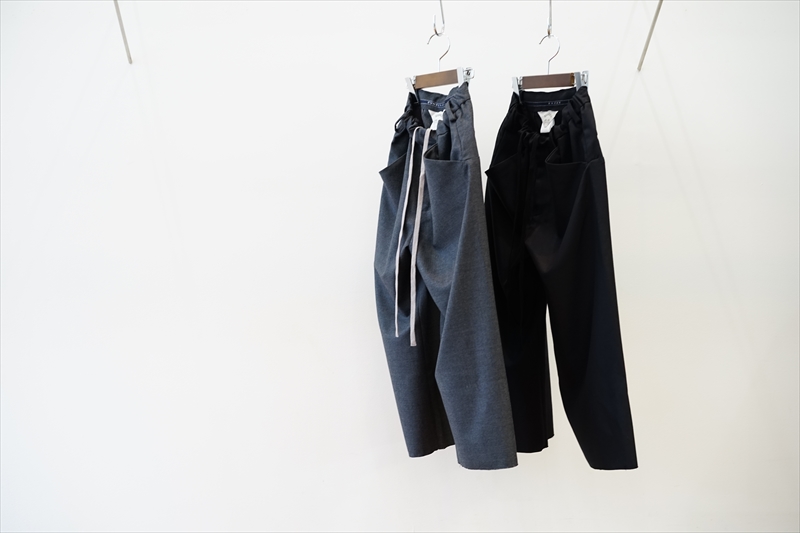SUNSEA(サンシー)21AW Collectionの新作、N.M Thickend w/耳 CUT-OFF