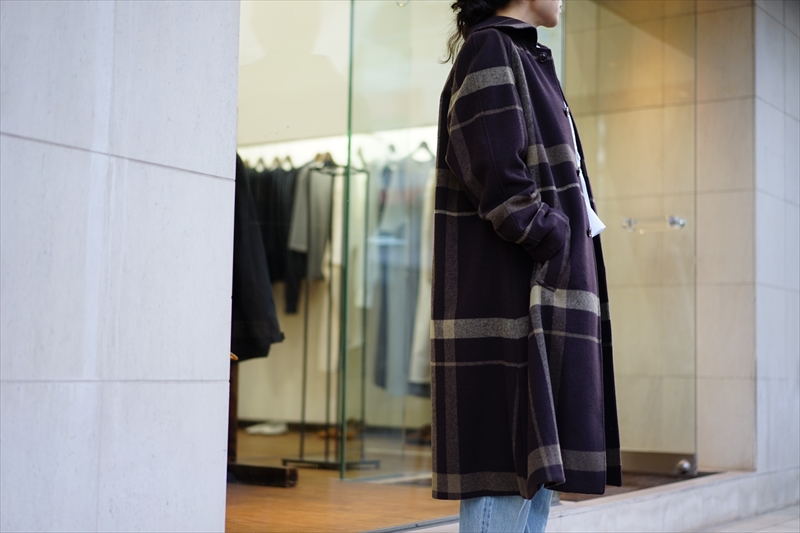 UNUSED(アンユーズド)の新作、Soutien Collar Coat(US2058)を使った