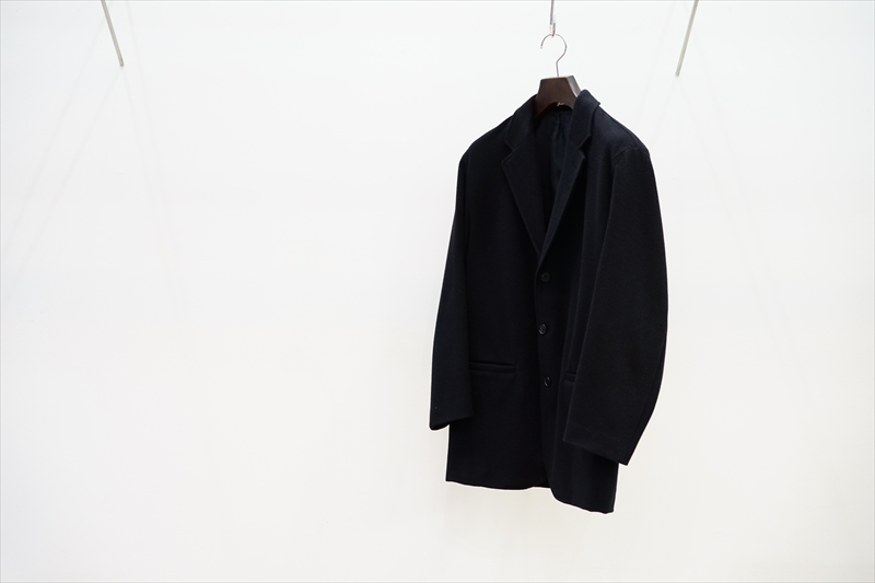 AURALEE CASHMERE WOOL MOSSER OVER JACKET