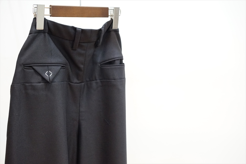 N.M.THICKENDED 耳WIDE PANTS BLACK SIZE2 | nate-hospital.com