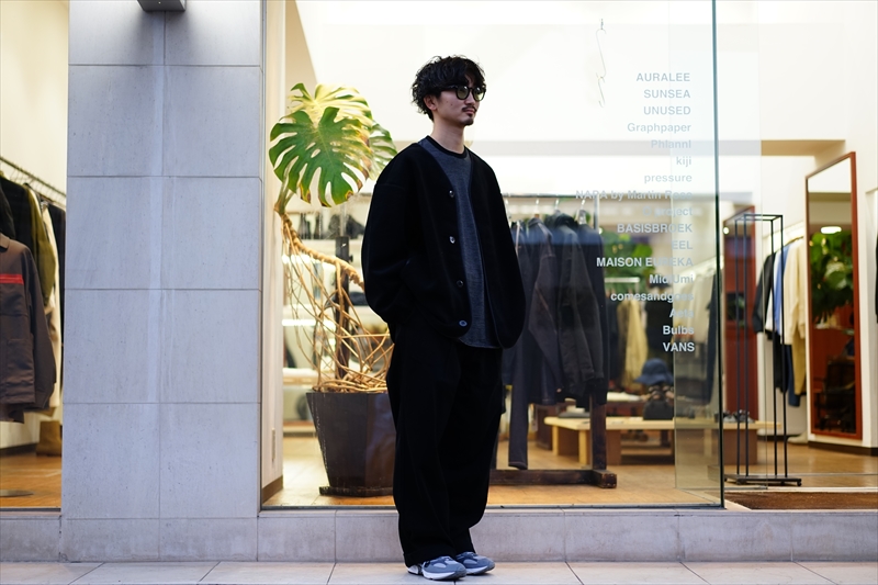 これからの時期に重宝するボアブルゾン。Graphpaper(グラフペーパー)の