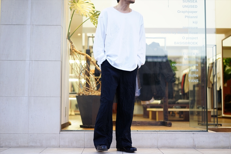 SUNSEA(サンシー)21AW Collectionの新作、Micro Herringbone Wide